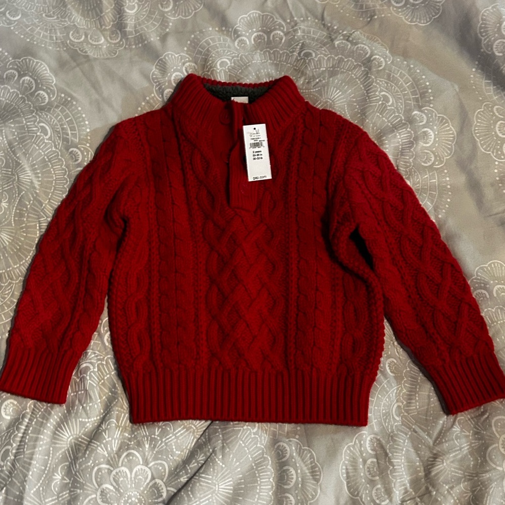 Gap kids red sweater